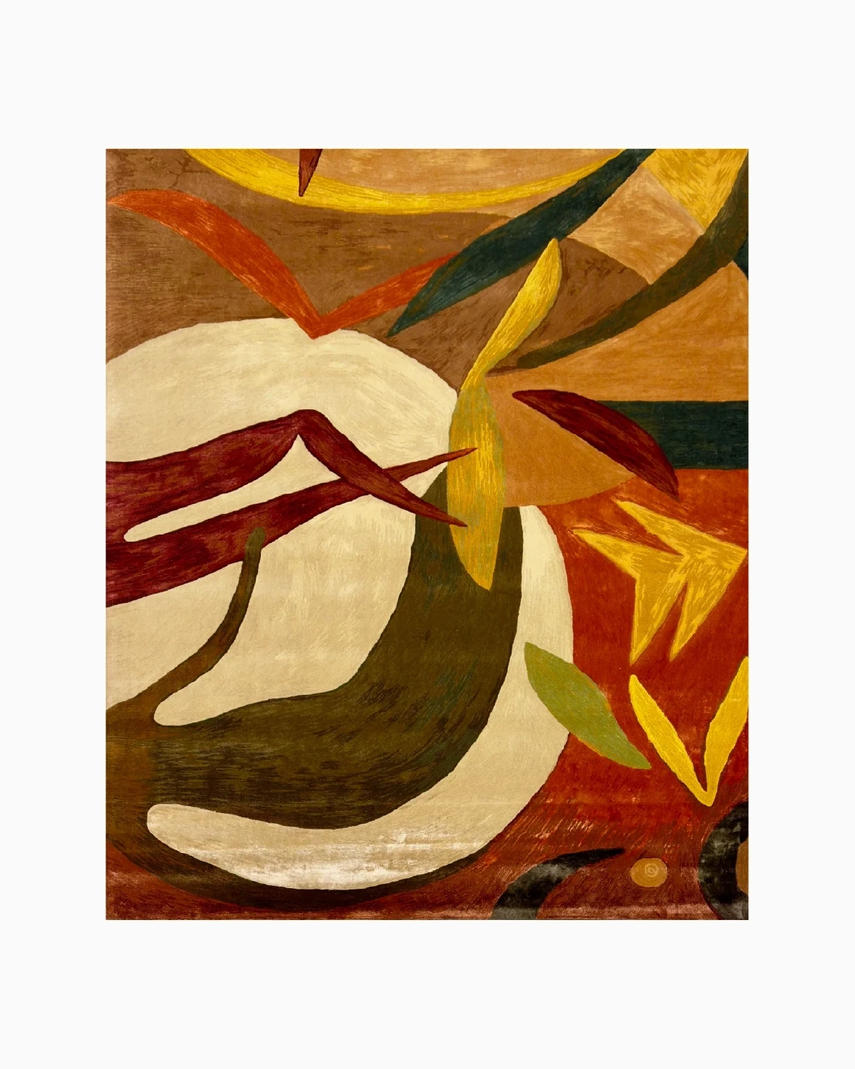 Soft Architecture 3, rug by Rafael Uriegas