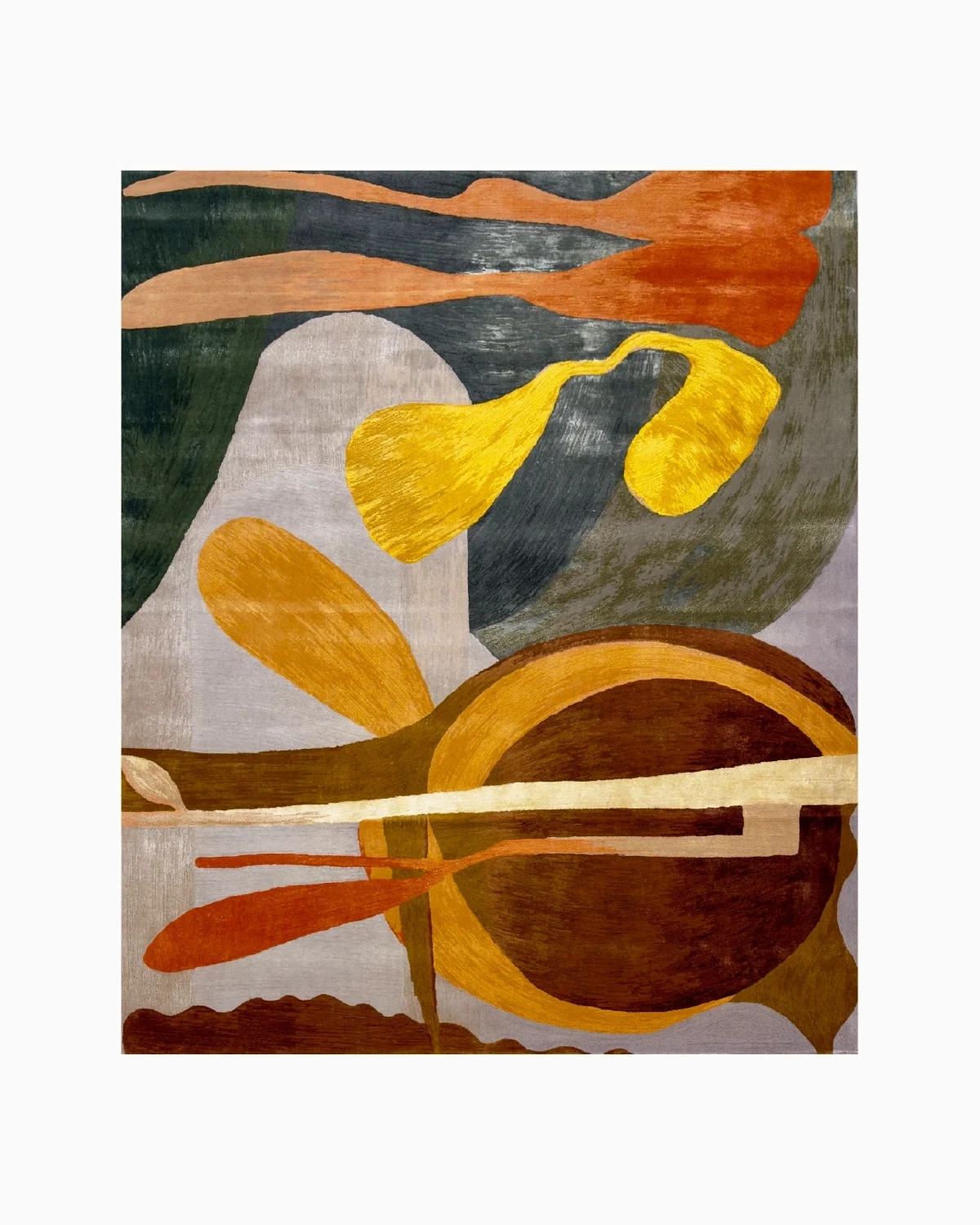 Soft Architecture 2, rug by Rafael Uriegas