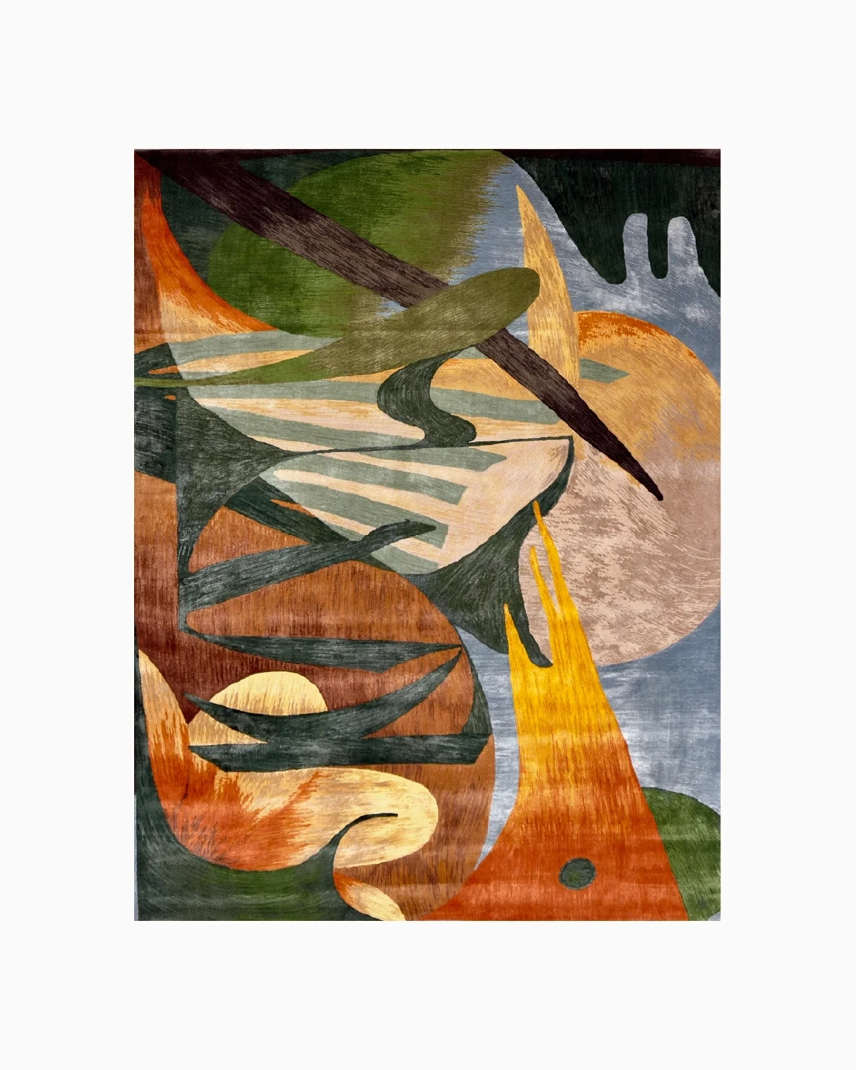 Soft Architecture 1, rug by Rafael Uriegas